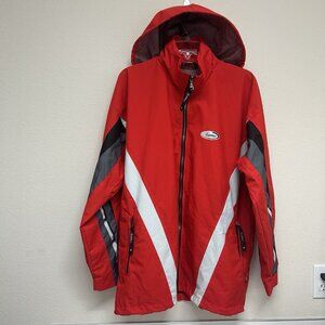 LOFFLER Gore Windstopper Cycling Jacket M Packable Lined Insulation Bike Outdoor